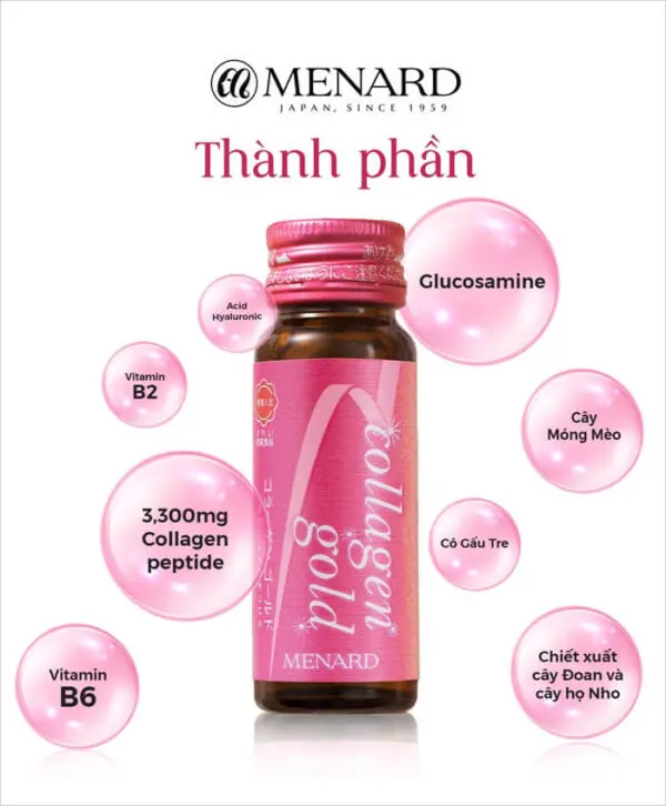 avata nước uống Collagen Gold Menard myphamhera.com