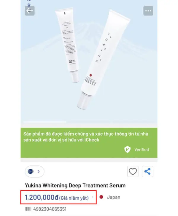 avata serum trị nám yukina chính hãng myphamhera.com