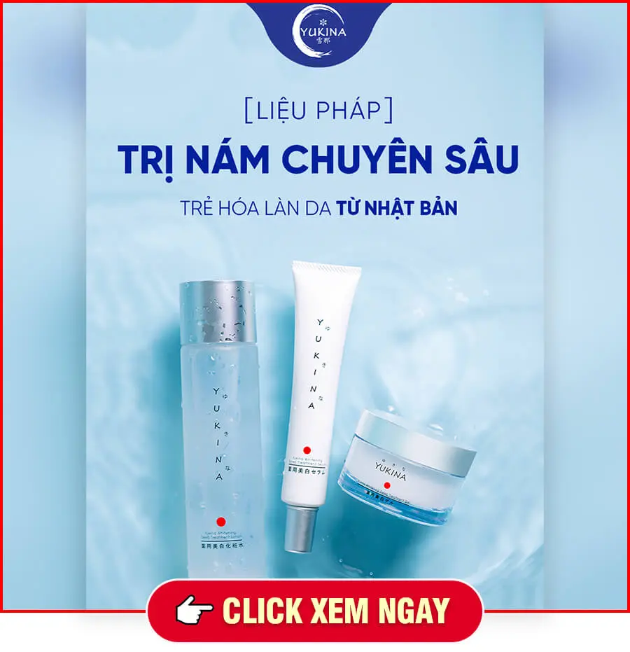 click xem ngay bộ trị nám Yukina nhật bản myphamhera.com