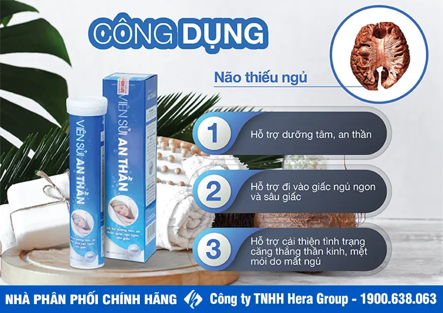 công dụng viên sủi an thần myphamhera.com