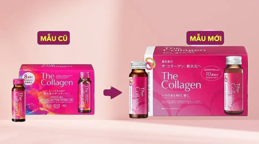 Nước uống The Collagen Shiseido mẫu mới