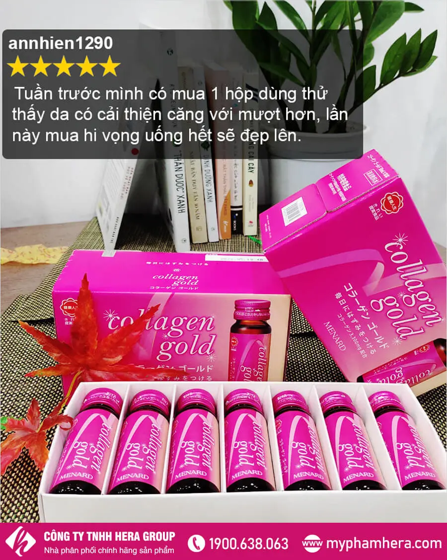 nước uống Collagen Gold Menard chính hãng myphamhera.com