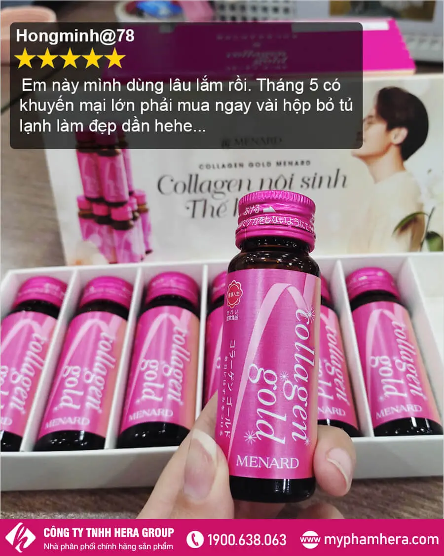 nước uống Collagen Gold Menard chính hãng myphamhera.com