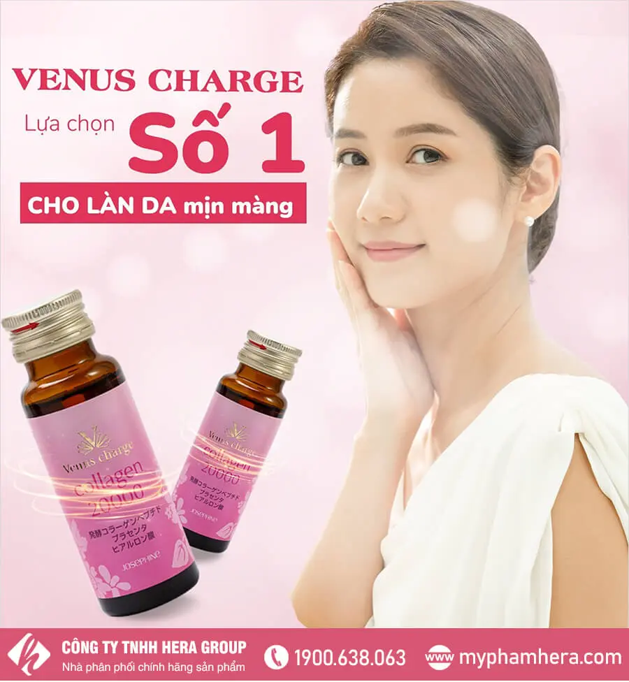 nước uống collagen venus charge 20.000mg myphamhera.com