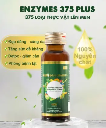 avata nước uống enzymes 375 plus chính hãng myphamhera.com