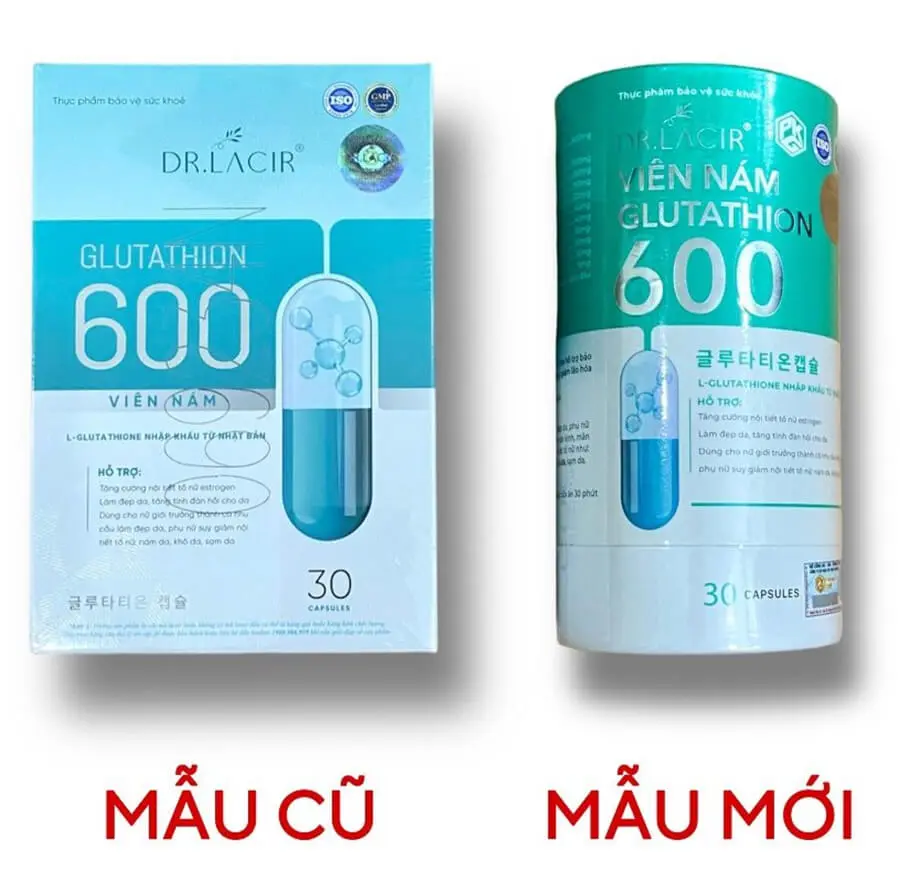 Viên uống Glutathione 600 Dr.Lacir