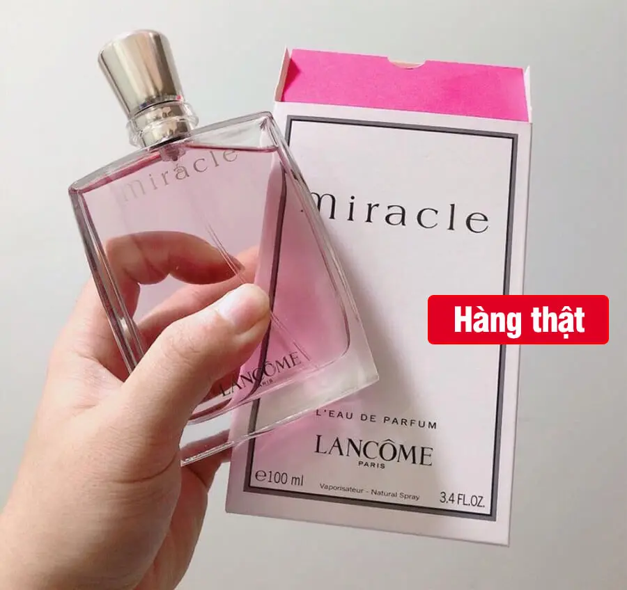 cách phân biệt Nước hoa Lancome Nữ – Lancome Miracle (EDP) chính hãng myphamhera.com