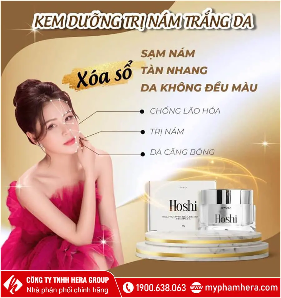 công dụng kem Hoshi chính hãng myphamhera.com