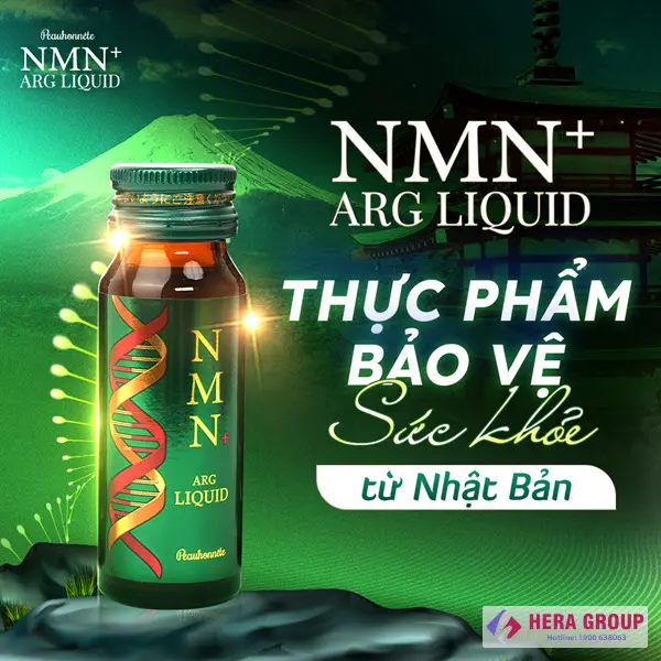 Nước uống NMN+ Arg Liquid Peauhonnete