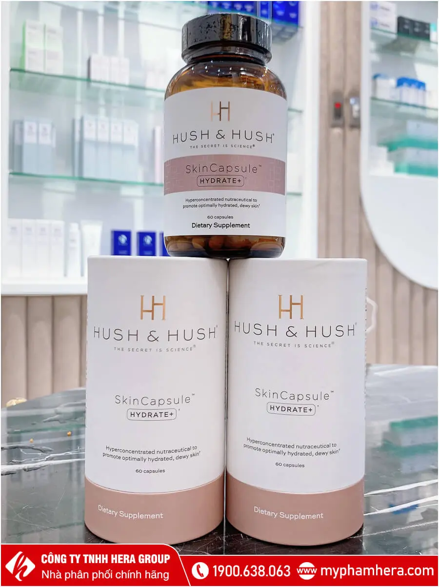 viên uống cấp nước Hush & Hush SkinCapsule Hydrate myphamhera.com