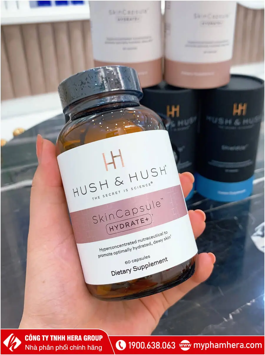 viên uống cấp nước Hush & Hush SkinCapsule Hydrate myphamhera.com