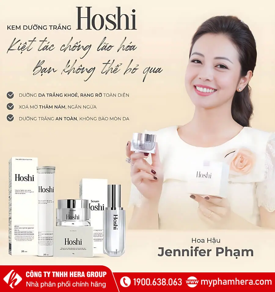 bộ kem dưỡng Hoshi myphamhera.com