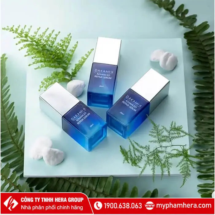 serum dưỡng da dakami ii hỗ trợ mờ thâm giảm nám phục hồi da công nghệ myphamhera.com