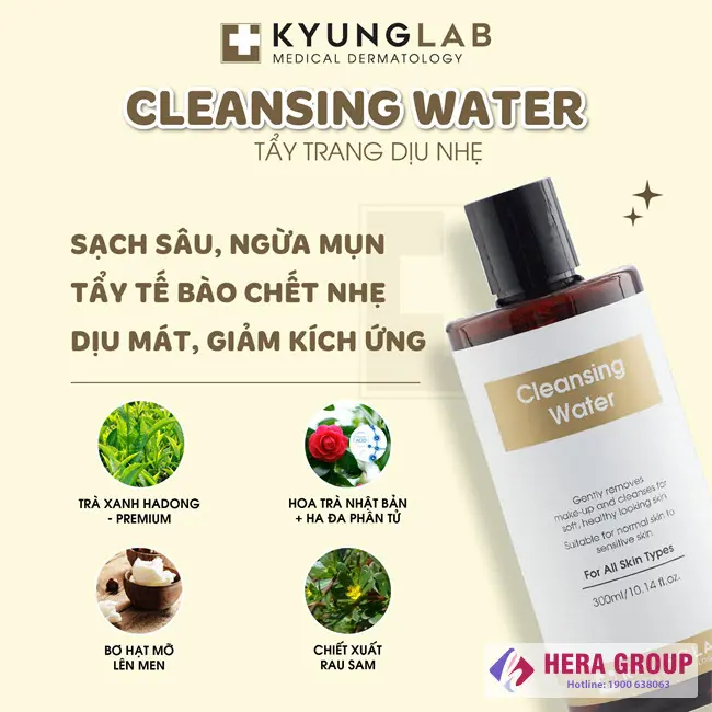 Thành phần Nước tẩy trang Kyung Lab Hàn Quốc