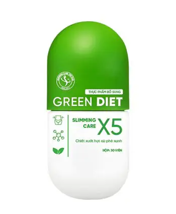 Viên giảm cân Green Diet Slimming Care X5