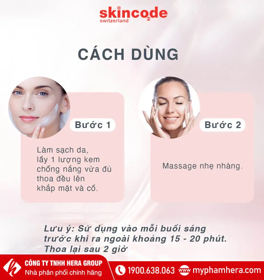 cách dùng nhũ tương chống nắng nuôi dưỡng và bảo vệ da spf50 myphamhera.com