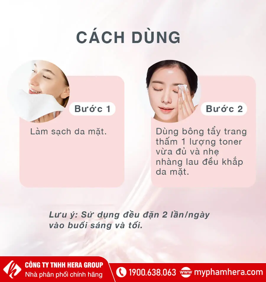 cách dùng nước hoa hồng tái tạo da skincode myphamhera.com