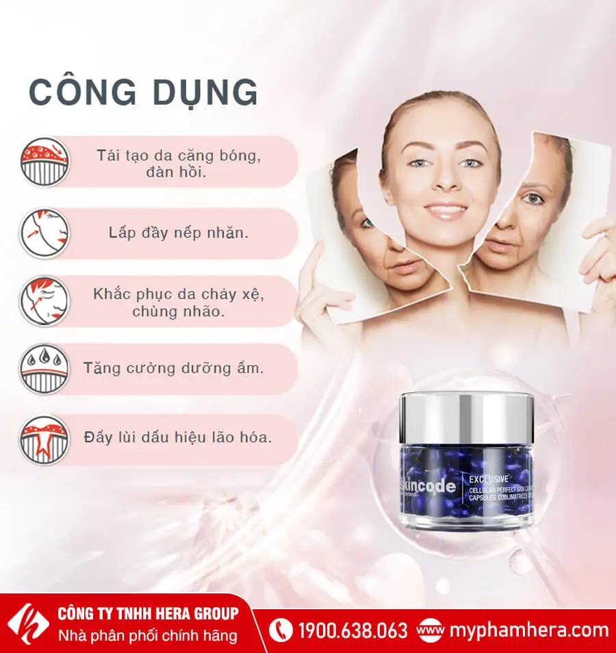 công dụng viên ngọc trai xóa nhăn 48 viên skincode myphamhera.com