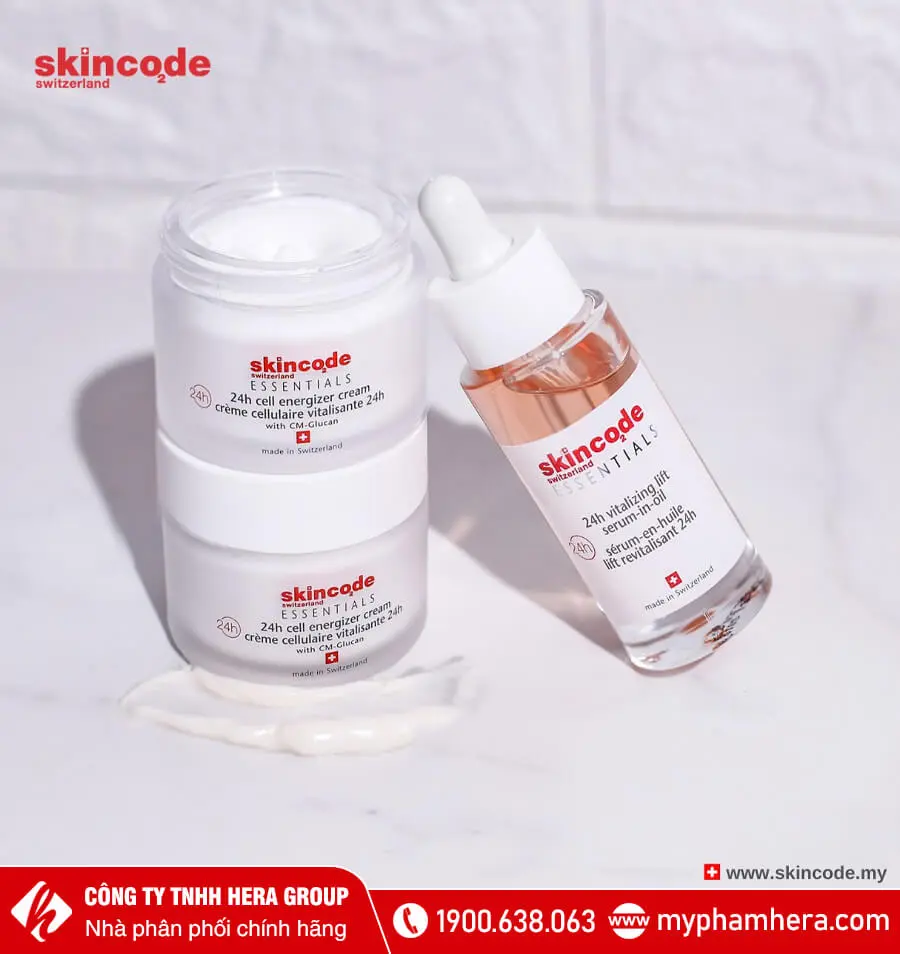 huyết thanh nâng cơ phục hồi năng lượng tái tạo da skincode myphamhera.com