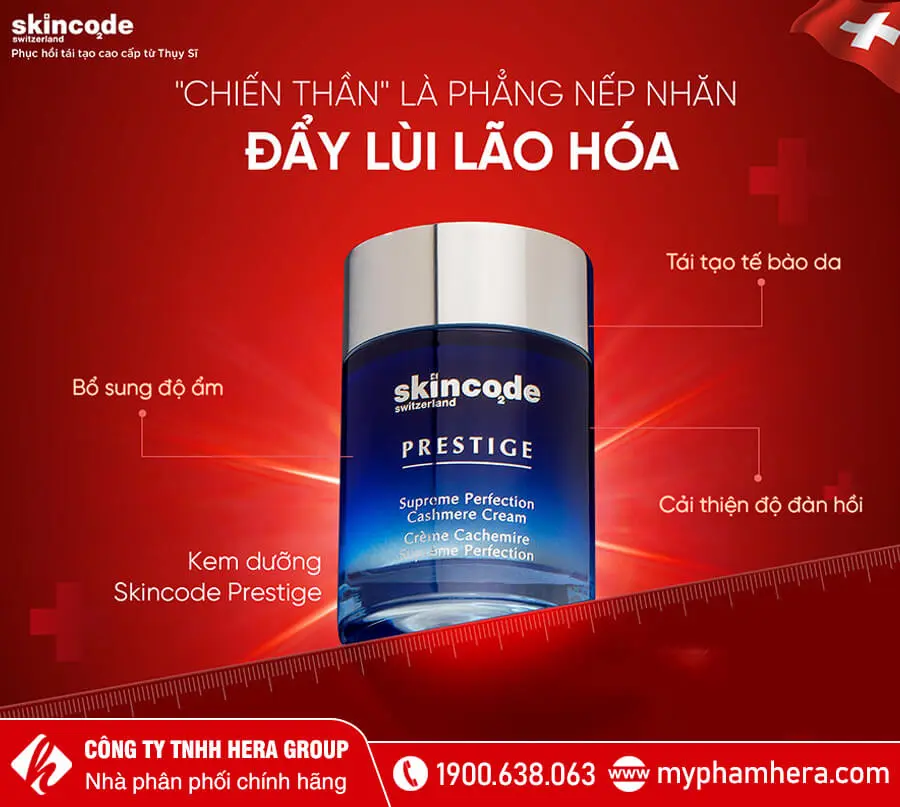 kem làm sáng trẻ hóa da skincode myphamhera.com