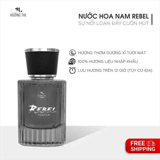 Nước hoa nam Rebel Hương Thị