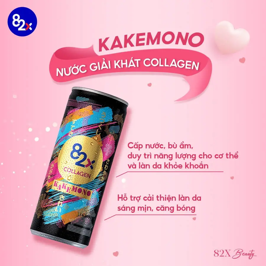 Nước uống giải khát 82X Collagen Kakemono myphamhera.com