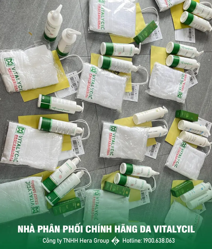 bộ dầu gội bưởi trị rụng tóc Vitalycil chính hãng myphamhera.com