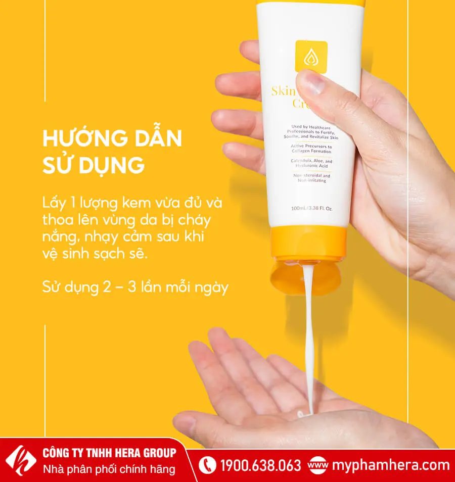 hướng dẫn sử dụng Kem dưỡng ẩm và phục hồi da rejuvaskin myphamhera.com