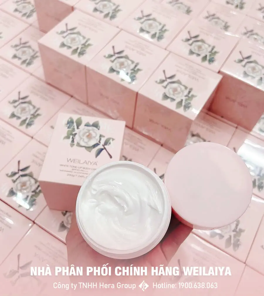 kem body trắng da Weilaiya chính hãng myphamhera.com