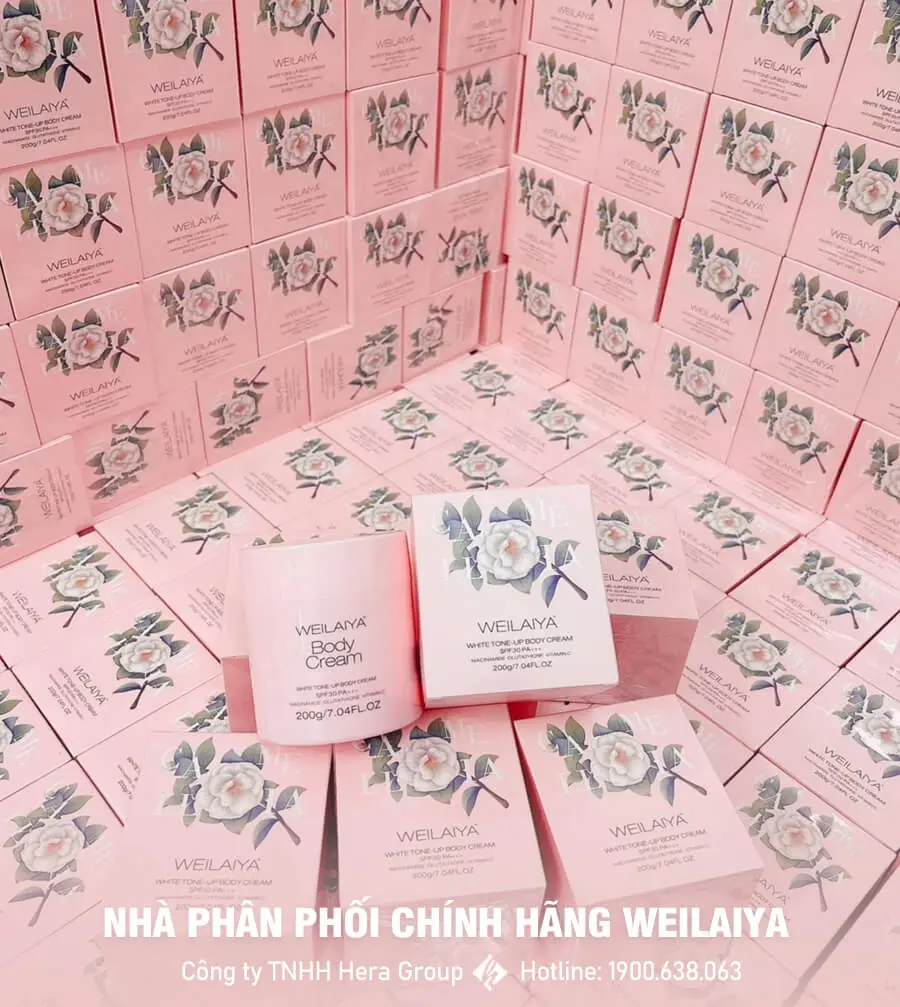 kem body trắng da Weilaiya chính hãng myphamhera.com