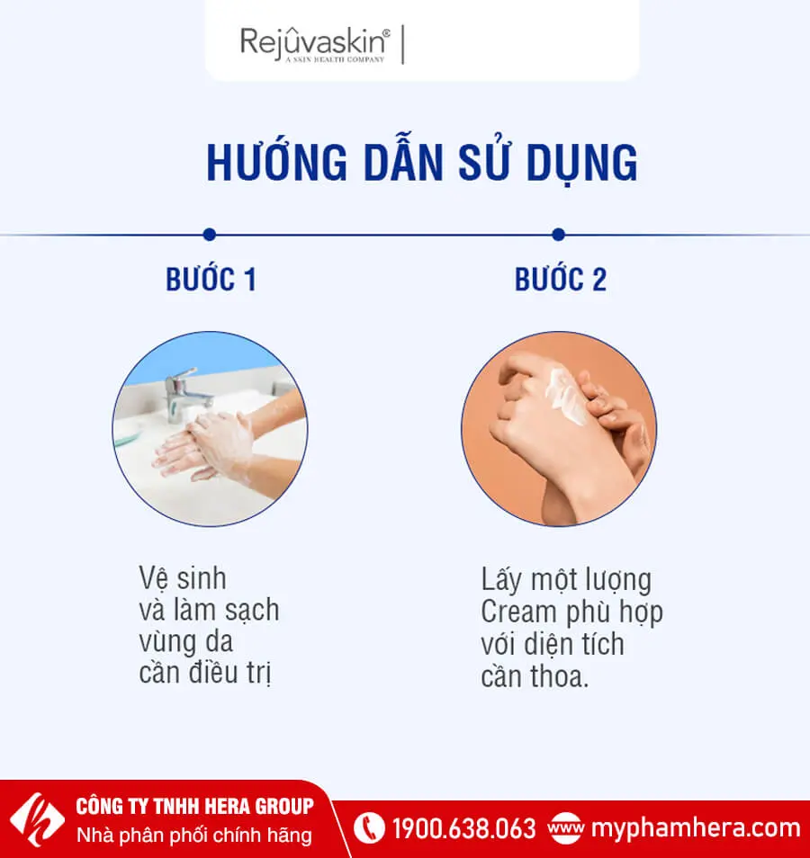 hướng dẫn sử dụng kem phòng ngừa trị rạn da rejuvaskin myphamhera.com