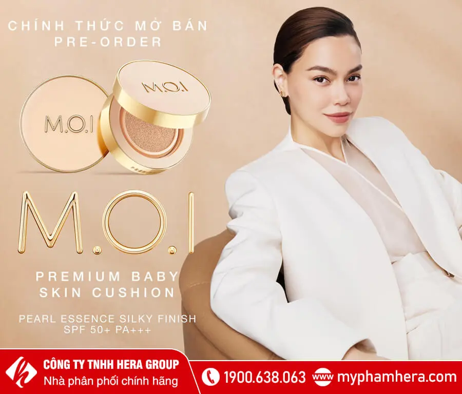 Phấn nước Premium Baby Skin M.O.I chính hãng myphamhera.com