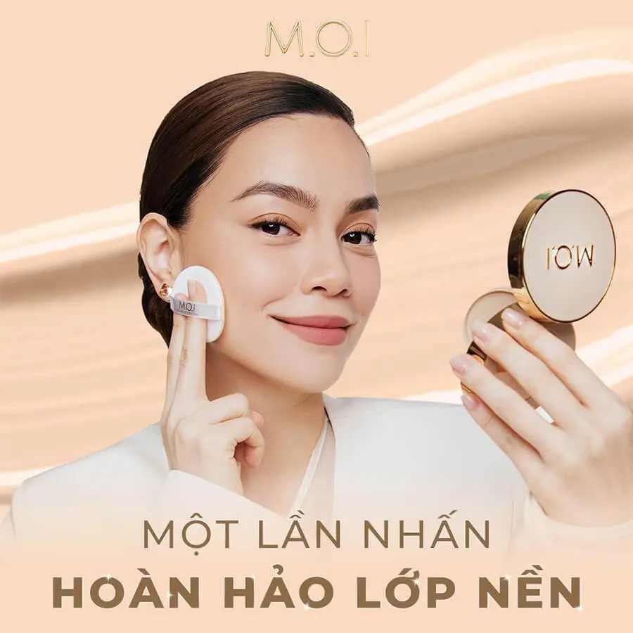 Phấn nước Premium Baby Skin M.O.I có tốt không myphamhera.com