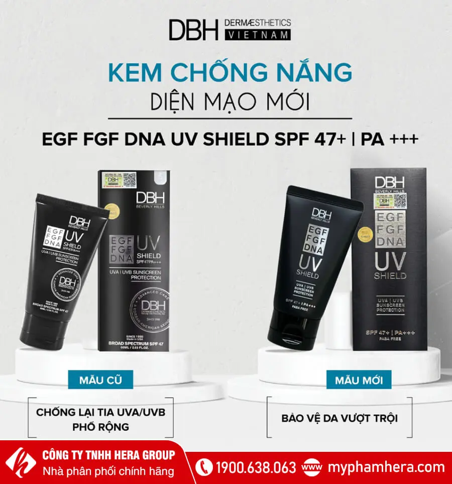 Kem Chống Nắng DBH EGF UV Shield