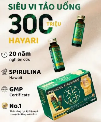 avata Siêu Vi Tảo Uống 300 Triệu HAYARI myphamhera.com