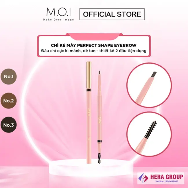 Chì kẻ mày M.O.I Perfect Shape Eyebrow - Hồ Ngọc Hà