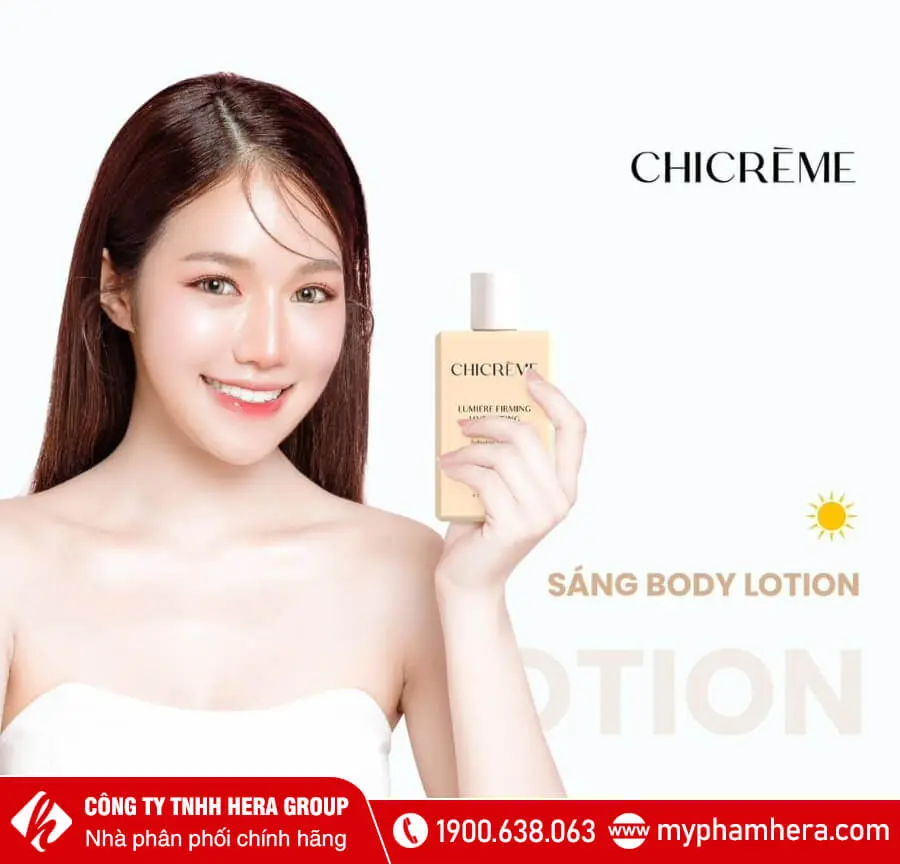 công dụng Kem body Chicreme myphamhera.com