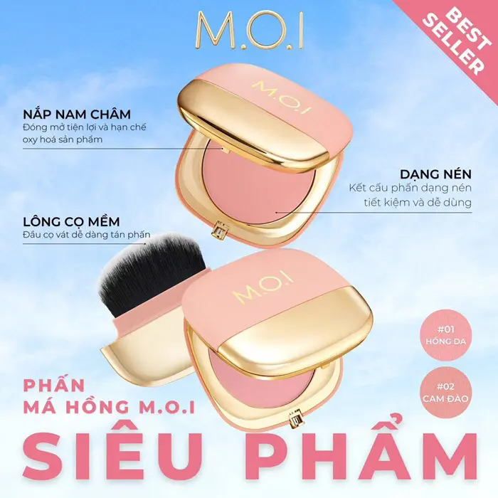 Phấn má hồng M.O.I Hồ Ngọc Hà