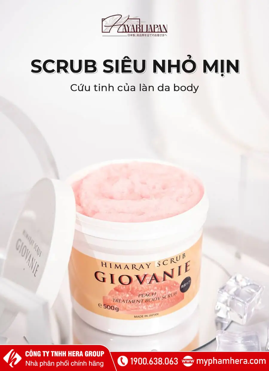 Tẩy tế bào chết Body Giovanie Himaray Scrub myphamhera.com