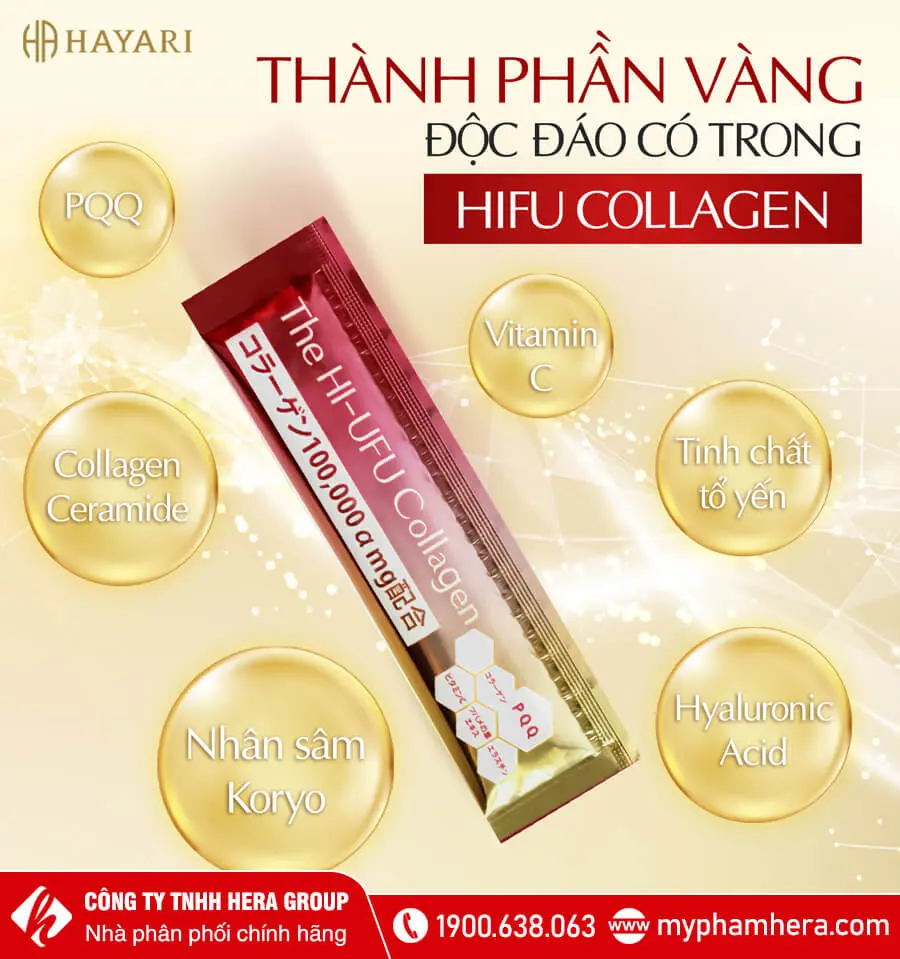 công dụng Tinh chất The HIFU Collagen Perfect 10x myphamhera.com