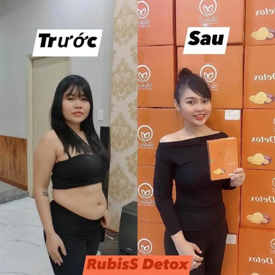 Nước trái cây giảm cân Rubiss Detox có tốt không myphamhera.com