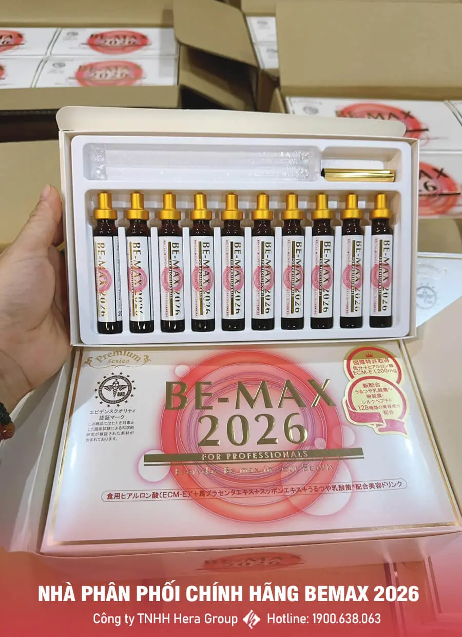 nước uống Bemax 2026 chính hãng myphamhera.com