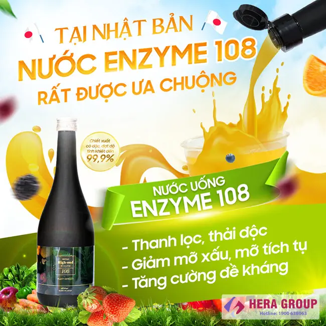 Nước uống giảm cân High-end Enzyme 108 Metao Nhật Bản