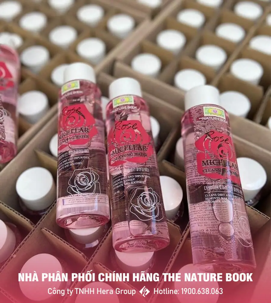 tẩy trang micellar thế hệ mới the nature book myphamhera.com