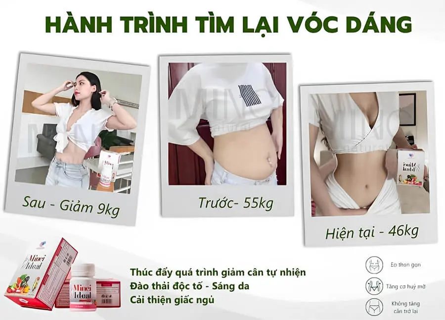 Viên uống giảm cân Minci Ideal có tốt không myphamhera.com