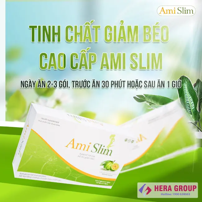 Hướng dẫn sử dụng Thạch giảm cân Ami Slim