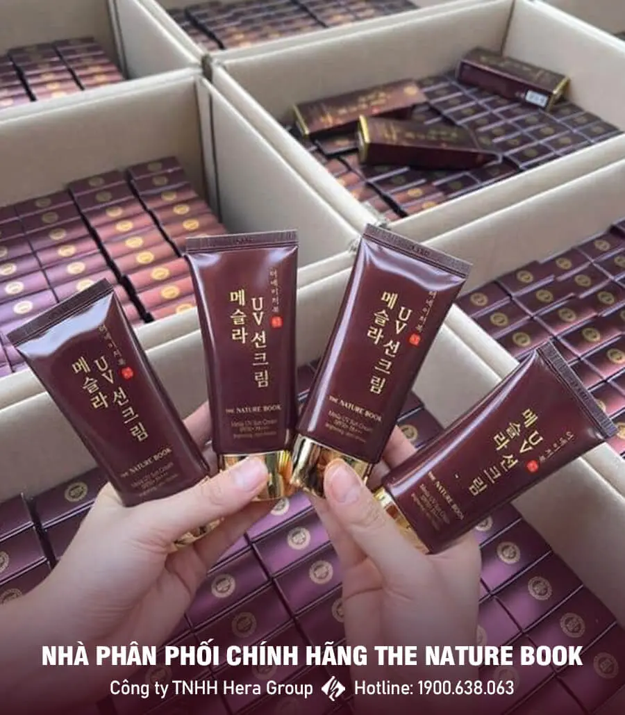 kem chống nắng ngừa nám the nature book myphamhera.com