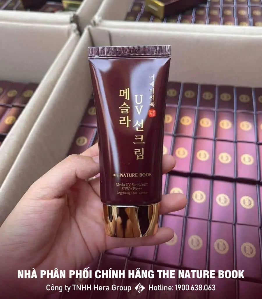 kem chống nắng ngừa nám the nature book myphamhera.com