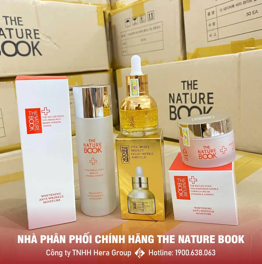 nước hoa hồng dưỡng trắng và tái tạo da the nature book myphamhera.com