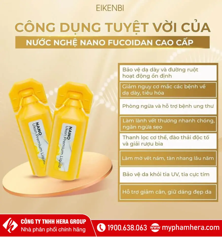 nước uống nghe nano ukon premium liquid eikenbi nhật bản chính hãng myphamhera.com